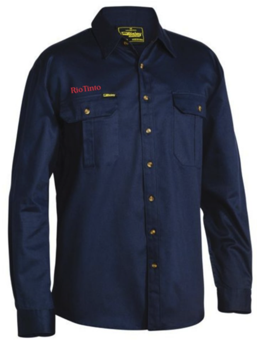 Picture of Rio Tinto - Original Cotton Drill Shirt - Long Sleeve